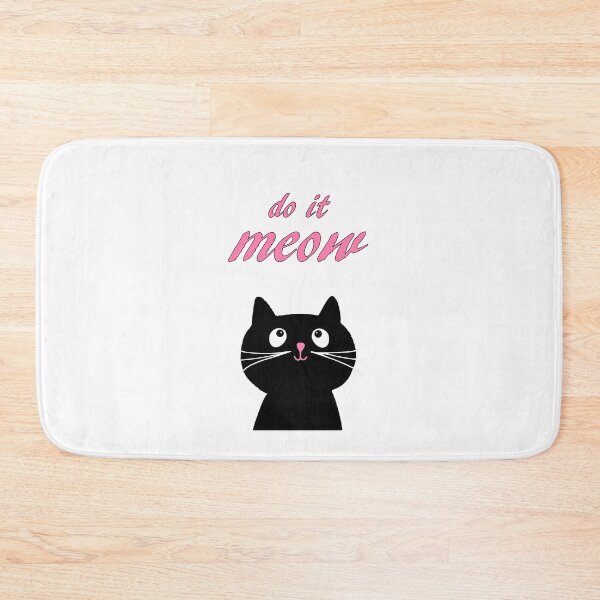 Item preview, Do It Meow Cute Cat Do It Now Funny Black Kitten designed and sold by Siela.