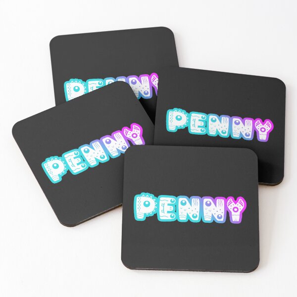 Item preview, Monster Name PENNY Kawaii Name Design designed and sold by Custom-Name.