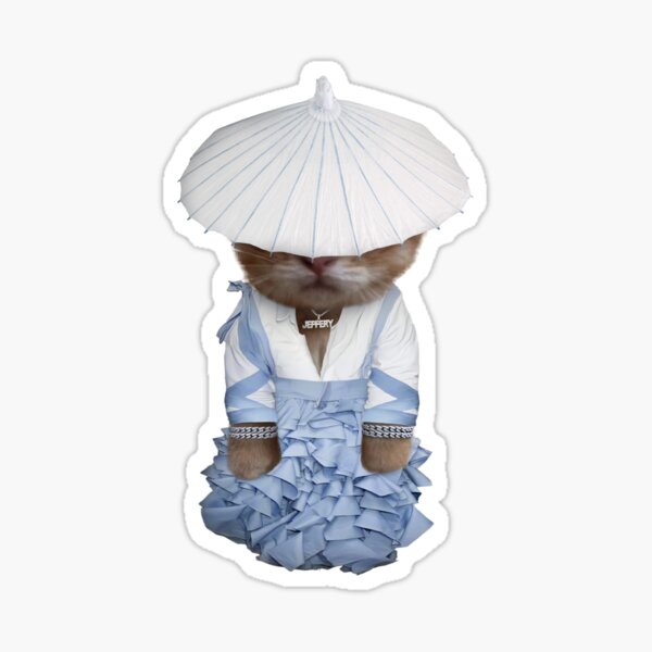 Young Thug Jeffery Kitty Sticker