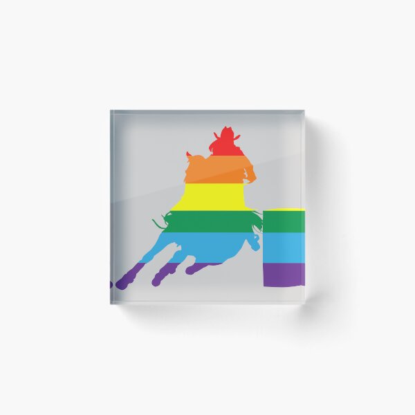 Item preview, Copy of Barrel Rider 1: Pride Flag designed and sold by Zia Frazier.