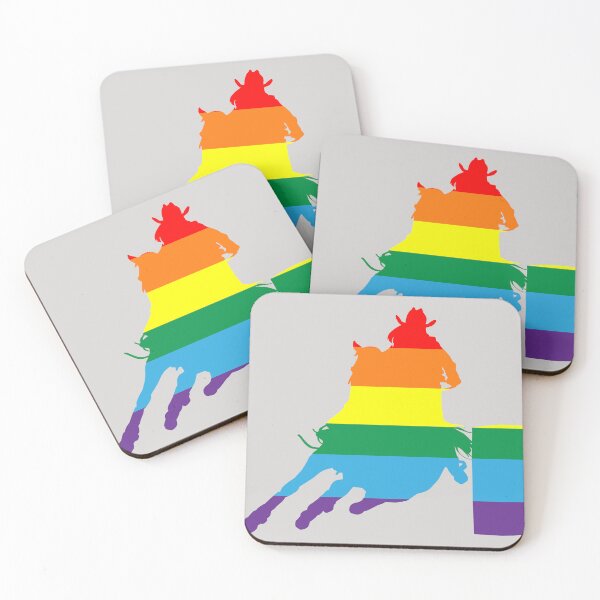 Item preview, Copy of Barrel Rider 1: Pride Flag designed and sold by Zia Frazier.