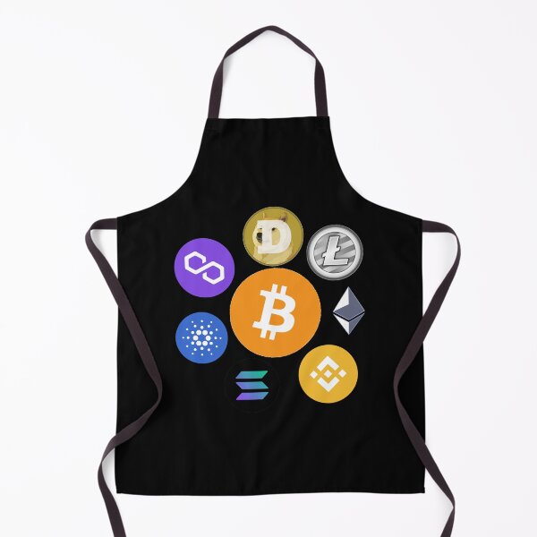 Item preview, Bitcoin Ethereum Cardano Binance Coin XRP Solana Polkadot Dogecoin Polygon Litecoin designed and sold by karimhodo.