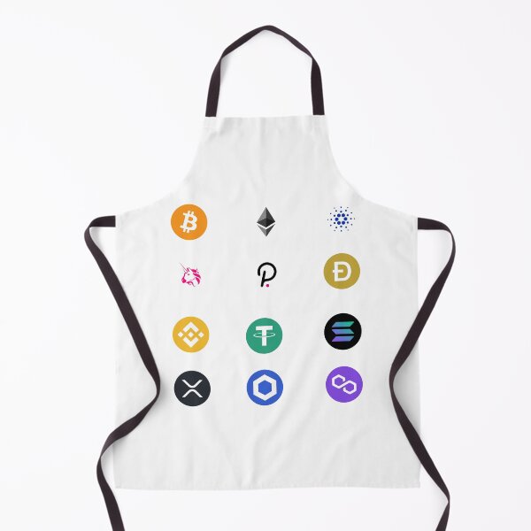Item preview, Bitcoin Ethereum Cardano Binance Coin XRP Solana Polkadot Dogecoin Uniswap Polygon Usdt Cronos designed and sold by karimhodo.