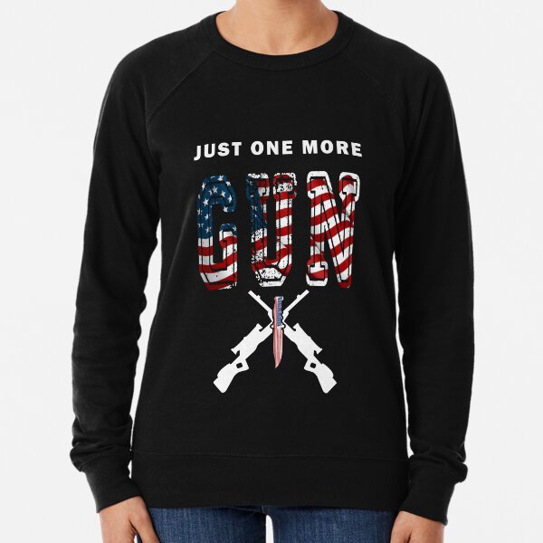 Item preview, Just One More Gun I Promise Husband Funny Novelty Apparel T-Shirt designed and sold by Frankyuo.