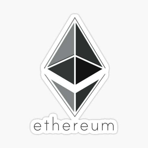 Ethereum Symbol Stickers | Redbubble