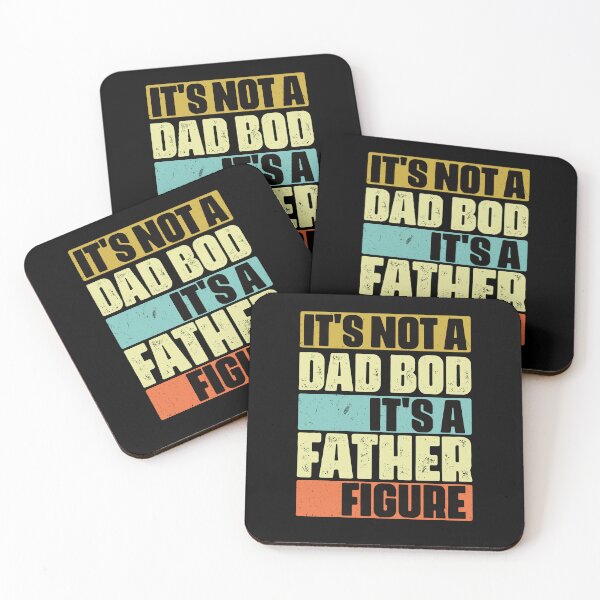 Item preview, It's Not A Dad Bod It's A Father Figure Dad Humor Funny Father's Day designed and sold by SharpThreadZ.
