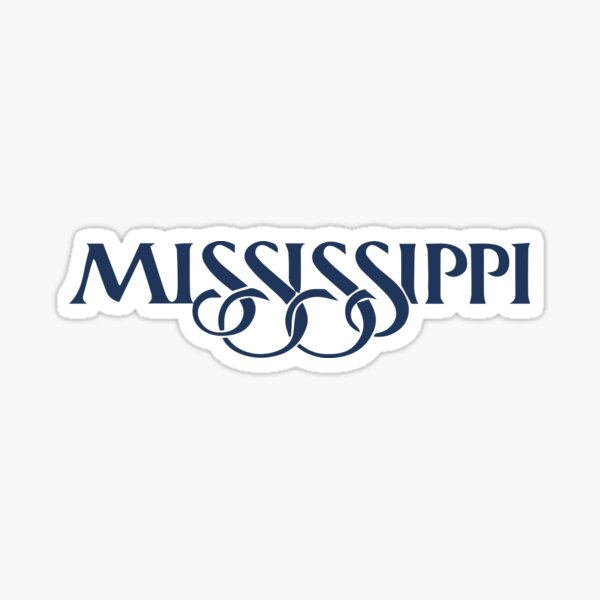 Item preview, The Mississippi License (Design from Mississippi Vehicle License plate) designed and sold by franklinprintco.
