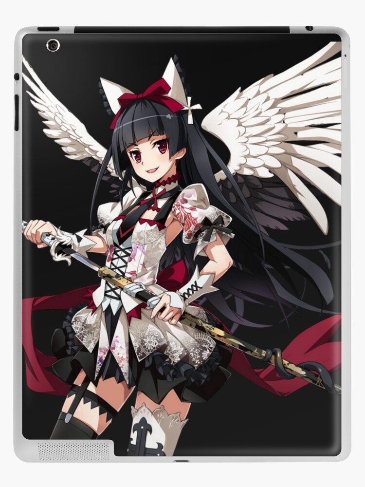 Rory Mercury Waifu - GATE Anime Sticker iPad Case & Skin by assiabaadi