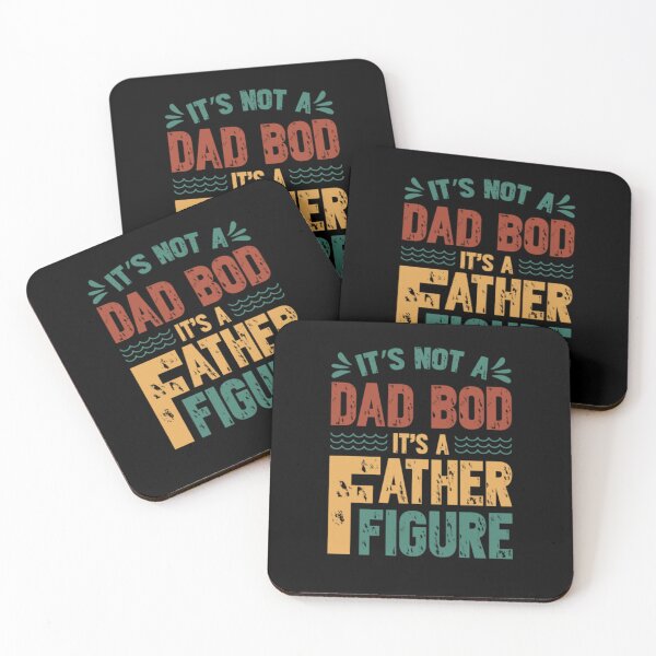 Item preview, It's Not A Dad Bod It's A Father Figure Funny Father's Day Dad Humor designed and sold by SharpThreadZ.