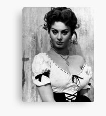 Sophia loren Canvas Print