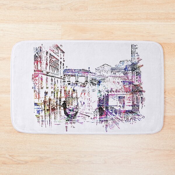 Item preview, Venice Canal Gondola Picturesque Cityscape Italy designed and sold by worldways.