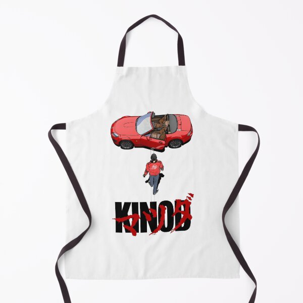 Item preview, KINOD BLACK TXT NC Miata Anime Tshirt Design designed and sold by Christopher E Smith.