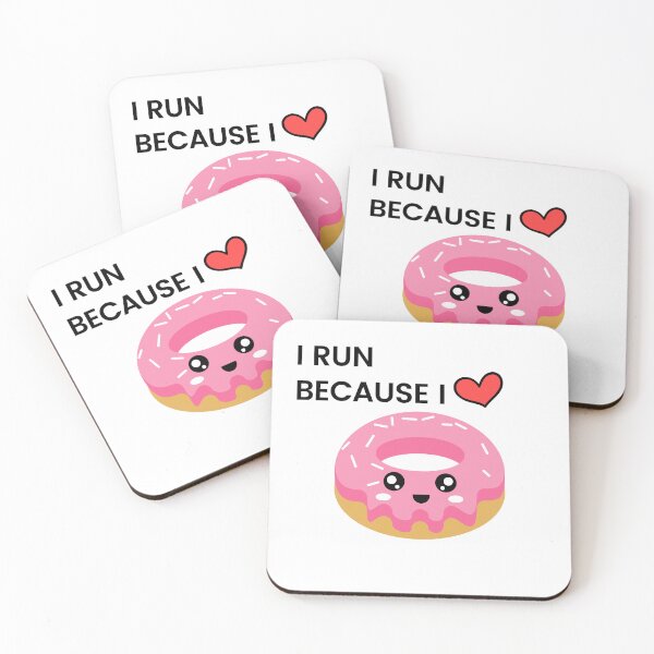 Item preview, I Run Because I Like Donuts designed and sold by antevasinart.