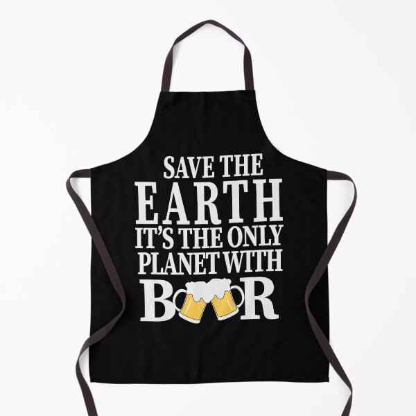 Item preview, Save The Earth Its the Only Planet with Beer Party Art Design Happy Apparel Essential Inspiration Joy Mood Beer Squad designed and sold by DesignByHeartUK.