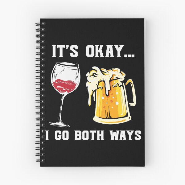 Item preview, It's Okay I Go Both Ways Love Beer Party Art Design Happy Apparel Essential Inspiration Joy Mood  Beer Squad designed and sold by DesignByHeartUK.