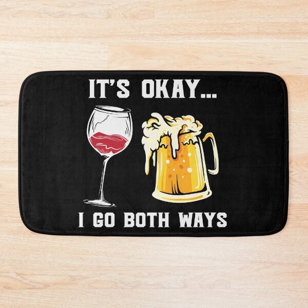 Item preview, It's Okay I Go Both Ways Love Beer Party Art Design Happy Apparel Essential Inspiration Joy Mood  Beer Squad designed and sold by DesignByHeartUK.