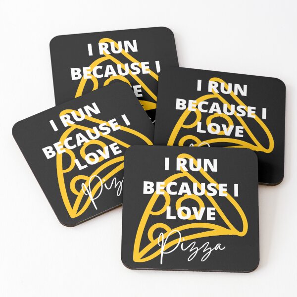 Item preview, I Run Because I Like Pizza designed and sold by antevasinart.