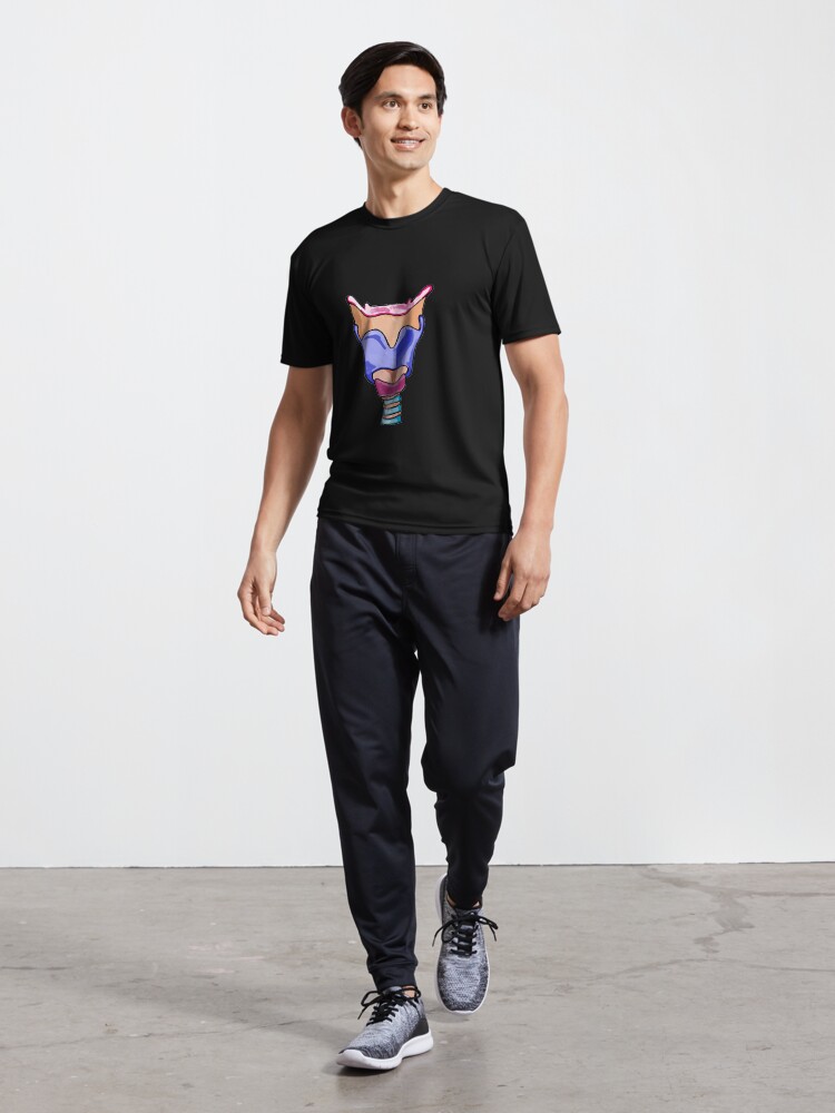 Thumbnail 5 of 7, Active T-Shirt, Groovy Larynx designed and sold by ATEMPO.