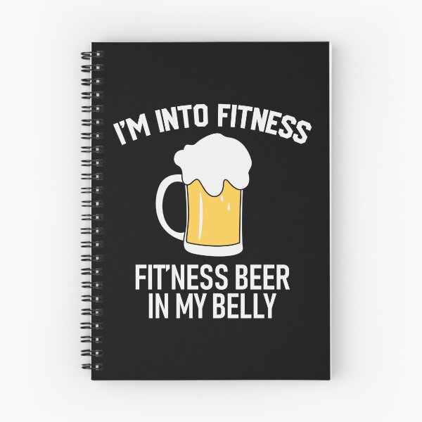 Item preview, I am Into Fitness Fitness Beer In my Belly Love Beer Party Art Design Happy Apparel Essential Inspiration Joy Mood  Beer Squad designed and sold by DesignByHeartUK.