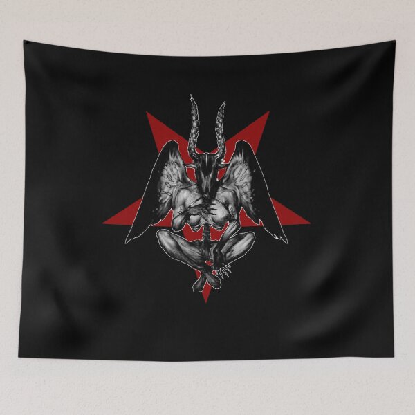 Item preview, Red Baphomet , Hellfire Club Classic T-Shirt designed and sold by ITASHI007.