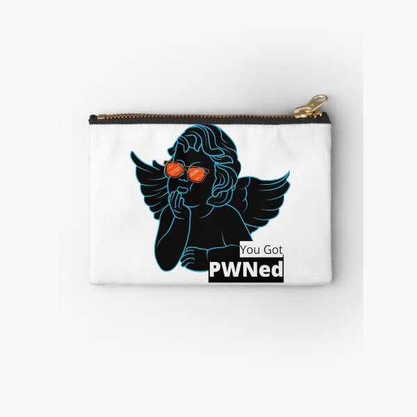 Item preview, You Got PWNed (Black) - Sassy Cherub, Greek Statue, Mischievous Cupid designed and sold by Quirkdom.