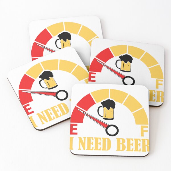 Item preview, I Need Beer Now Beer Party Art Design Happy Apparel Essential Inspiration Joy Mood  Beer Squad designed and sold by DesignByHeartUK.