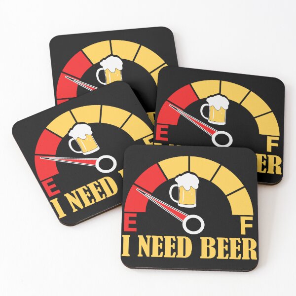 Item preview, I Need Beer Now Beer Party Art Design Happy Apparel Essential Inspiration Joy Mood  Beer Squad designed and sold by DesignByHeartUK.