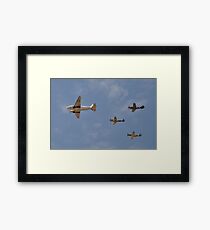 WW2 Formation Flypast, Point Cook Airshow, Australia 2014 Framed Print