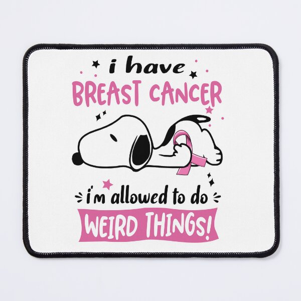 Item preview, I Have Breast Cancer I Am Allowed To Do WEIRD THINGS!  designed and sold by Wlsnpeggy.
