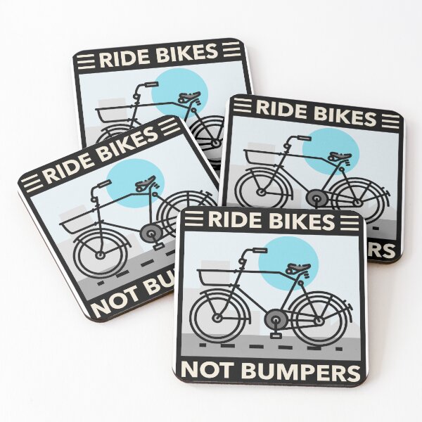 Item preview, Ride Bikes Not Bumpers designed and sold by thesalleyhouse.