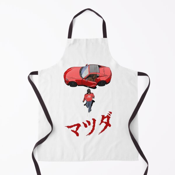 Item preview, KINOD WHITE TXT NDRF Miata Anime Tshirt Design designed and sold by Christopher E Smith.