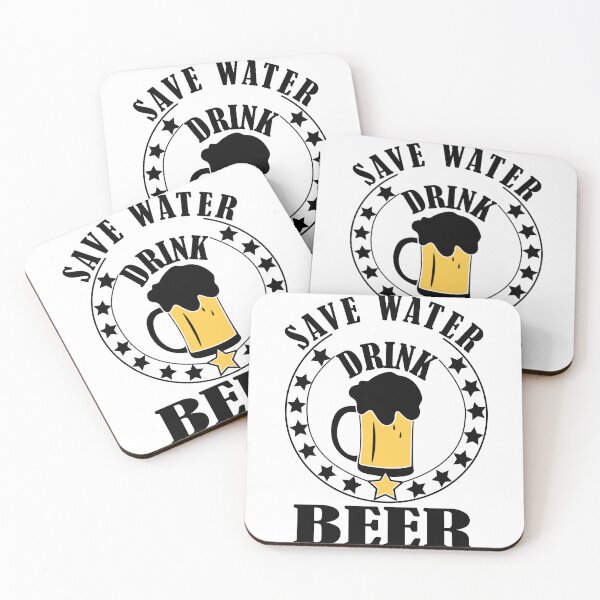 Item preview, Save Water Drink Beer Love Beer Party Art Design Happy Apparel Essential Inspiration Joy Mood  Beer Squad designed and sold by DesignByHeartUK.