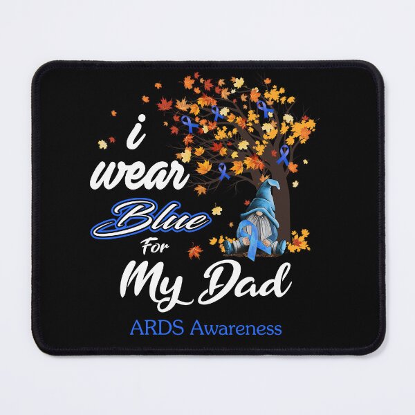 Item preview, ARDS Awareness Ribbon Tree I Wear Blue For My Dad designed and sold by Hatjar.
