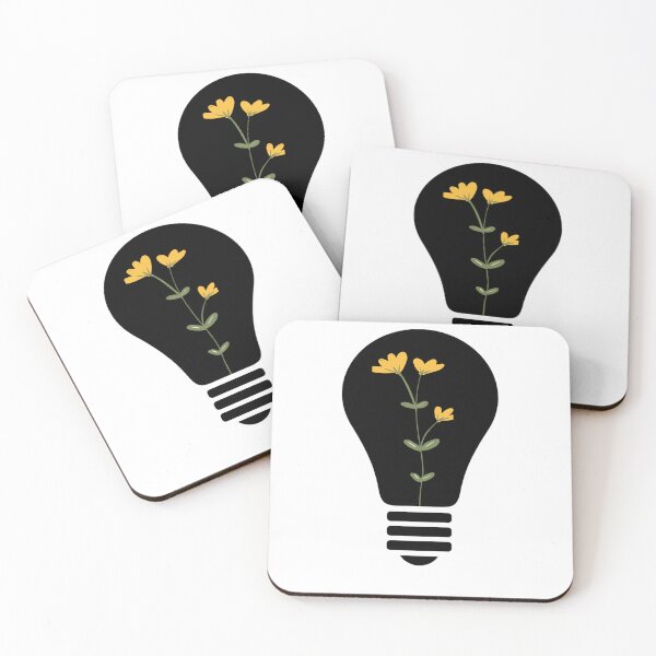 Item preview, Light bulb yellow flowers designed and sold by Nero9o.