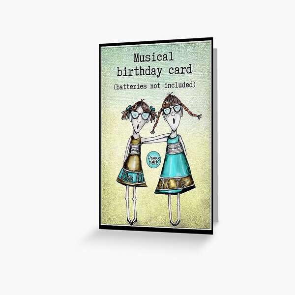 Noise cancelling feature Greeting Card