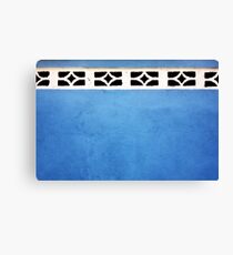Blue Crypt Canvas Print