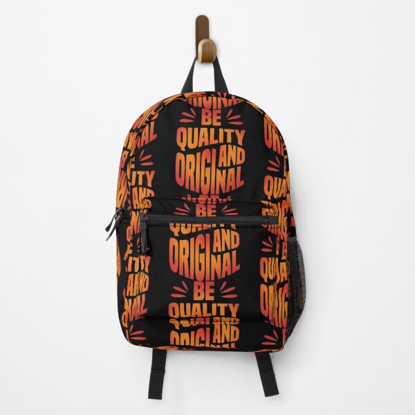 Item preview, Be Quality and Original Always Think To Be Positive Aspire To Inspire Before The Expire Funny Saying Happy Life Apparel Essential Motivation Inspiration Joy Mood designed and sold by DesignByHeartUK.