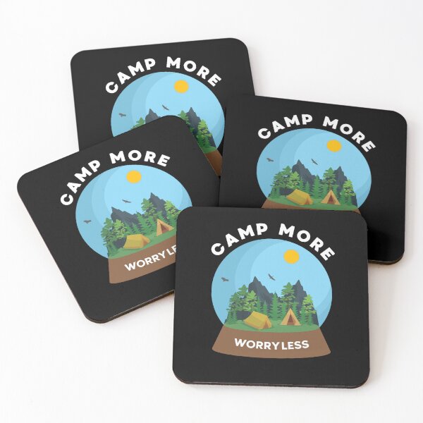 Item preview, Camp More Worry Less designed and sold by Alpha555.
