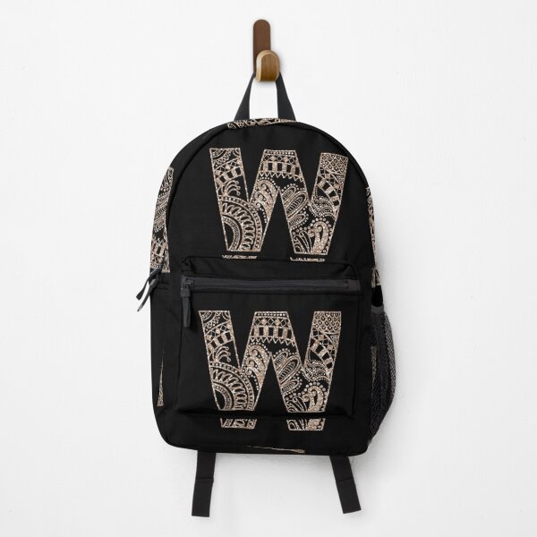 Item preview, Floral Mandala Monogram W| Mandala Monogram W designed and sold by ModernStyleBoho.