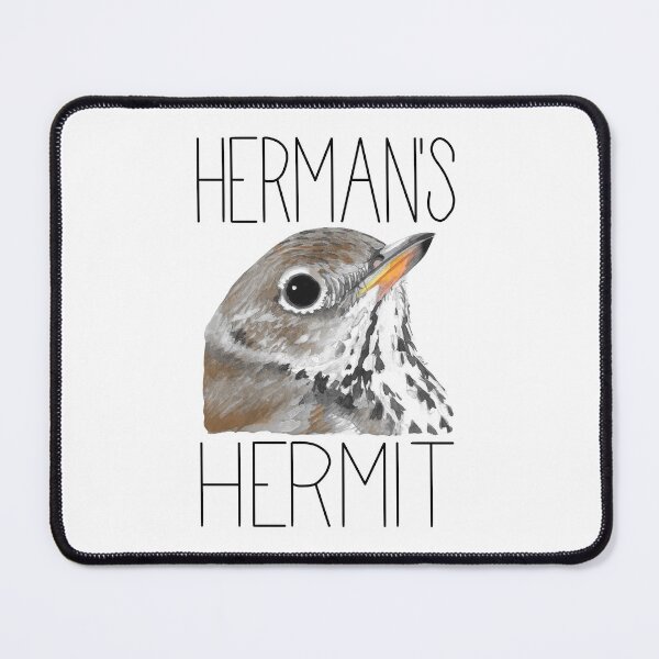 Item preview, Herman's Hermit Thrush designed and sold by LauraWolfArtist.