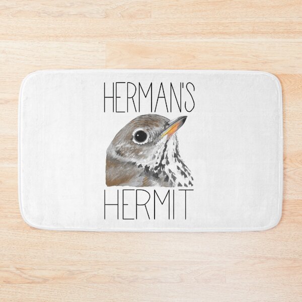Item preview, Herman's Hermit Thrush designed and sold by LauraWolfArtist.