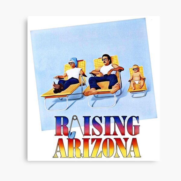 Item preview, Raising Arizona classsic 80s film Nicholas Cage designed and sold by RainbowRetro.