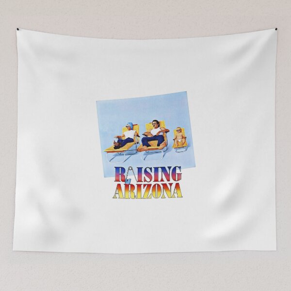 Item preview, Raising Arizona classsic 80s film Nicholas Cage designed and sold by RainbowRetro.