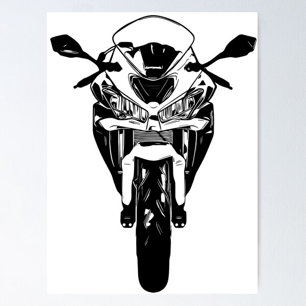 Zx6r Posters for Sale | Redbubble