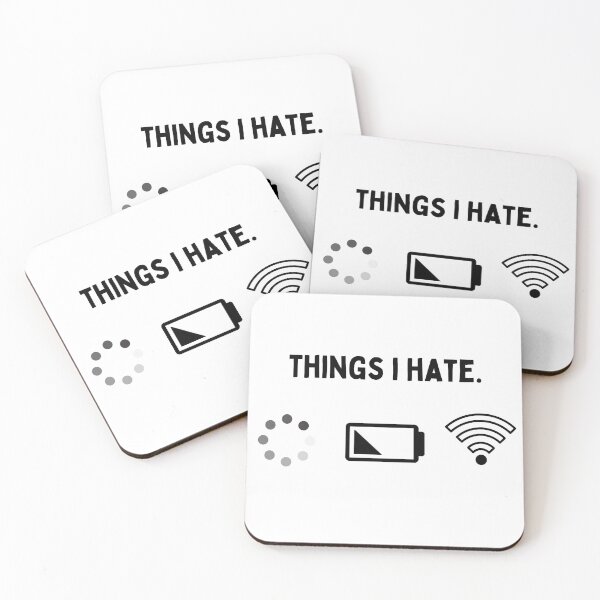 Item preview, Things I Hate designed and sold by Hab2.