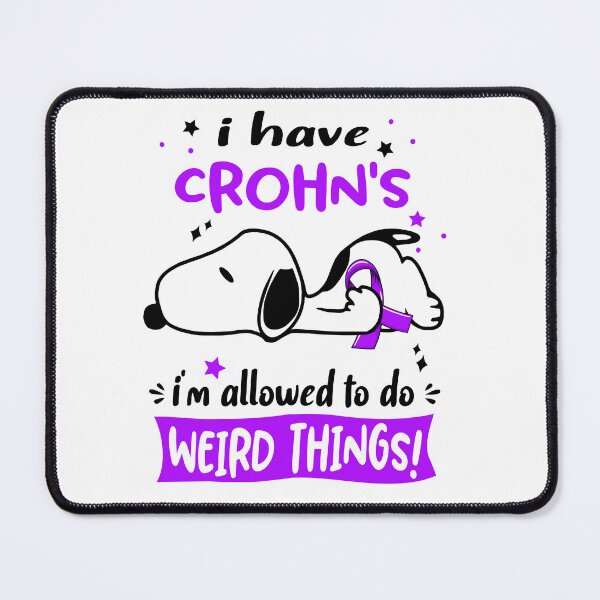 Item preview, I Have Crohn's I Am Allowed To Do WEIRD THINGS!  designed and sold by Wlsnpeggy.