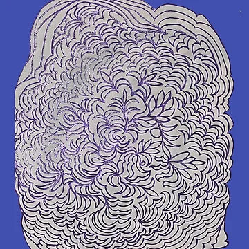 Artwork thumbnail, Drawn Ink Pattern by KazM