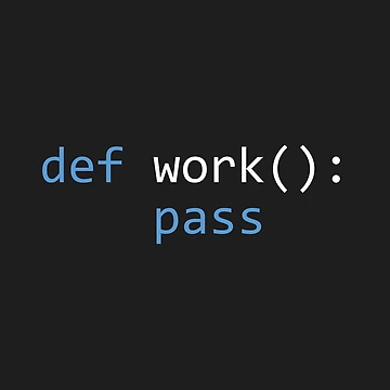 Artwork thumbnail, Lazy Python Programmer by skulioskarsson
