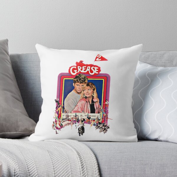 Grease 2 classic 80's film Throw Pillow