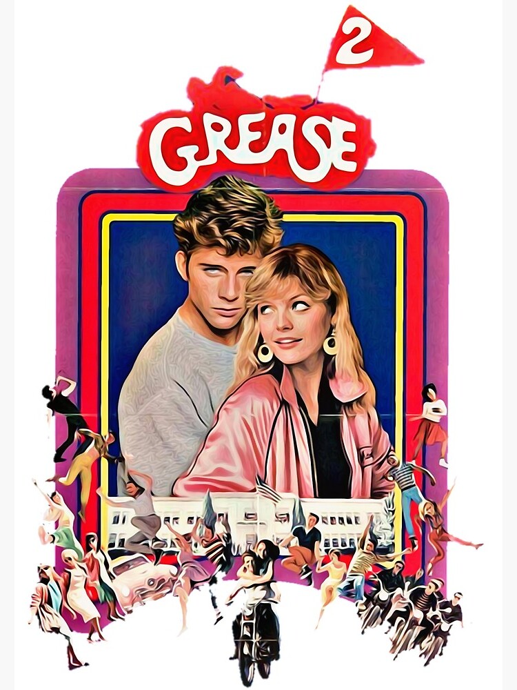 "Grease 2 classic 80's film" Spiral Notebook for Sale by RainbowRetro